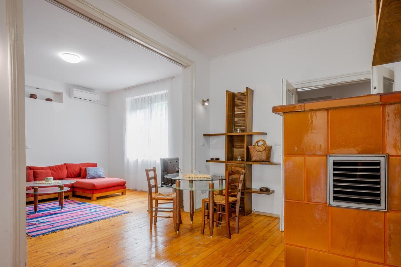 Sofia'S Vintage Gem: Spacious 2Bd Flat On Solunska 아파트 외부 사진