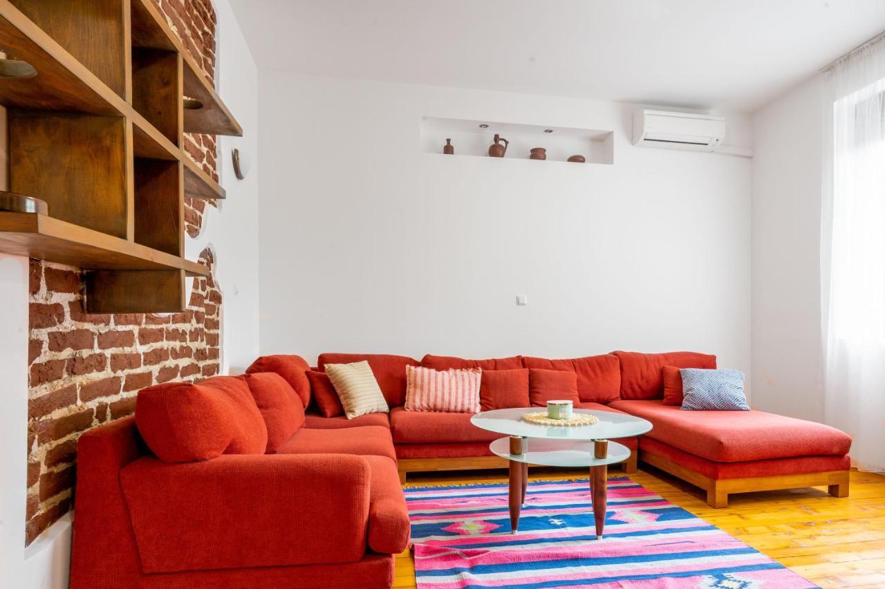 Sofia'S Vintage Gem: Spacious 2Bd Flat On Solunska 아파트 외부 사진